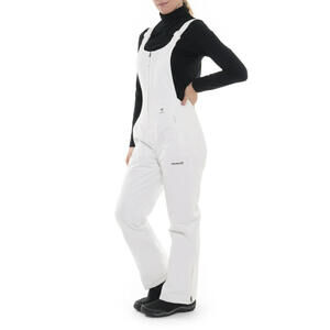 Arctix L 29L White Insulated Bib Overalls Snow Zipper Snowsuit Ski Snowboard